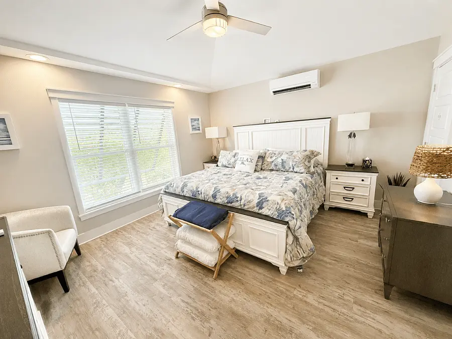 Primary bedroom at Aqua Paradise, Islamorada, Florida Keys