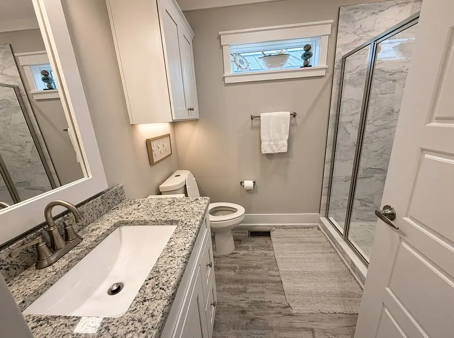 Full bathroom at VellaMar, Islamorada, Florida Keys