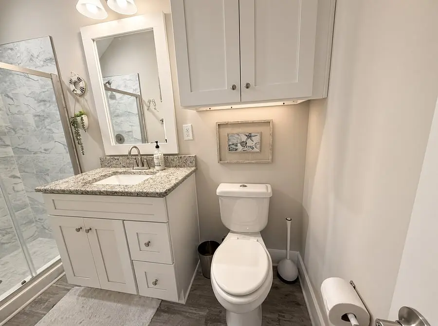 Second bathroom at VellaMar, Islamorada, Florida Keys